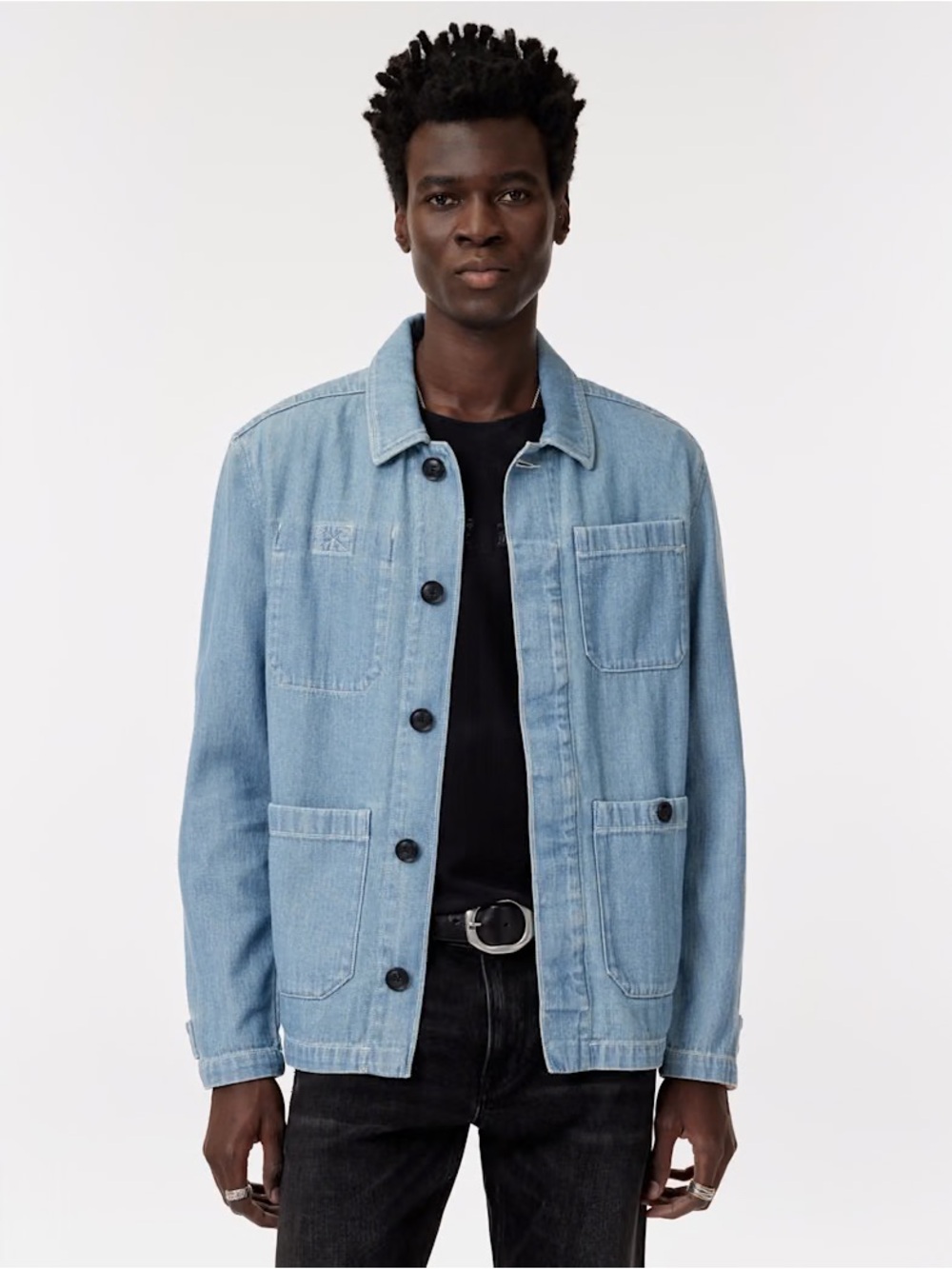 $698 John Varvatos Jacob Chore Jacket Size EU 44 USA 34 small